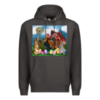 Smoke Farm animals 20oz Premium Hoodie - OliviaCreatesArt