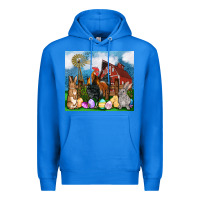 True Royal Farm animals 20oz Premium Hoodie - OliviaCreatesArt