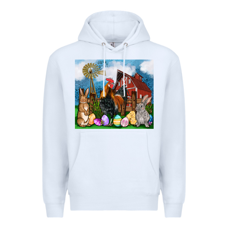 Farm Animals 20oz Premium Hoodie by OliviaCreatesArt | Teevron