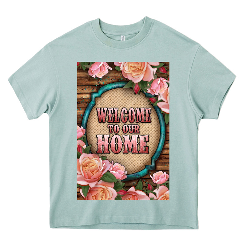 Western Welcome To Our Home Heavy Core Tee by LillyAllenDesigns | Teevron