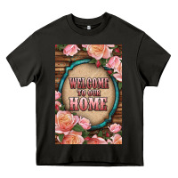 Asphalt Western Welcome To Our Home Heavy Core Tee - LillyAllenDesigns