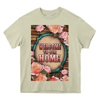 Mossy Western Welcome To Our Home Heavy Core Tee - LillyAllenDesigns