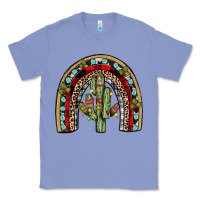 Colony Blue christmas cactus rainbow Classic Tee - JahusDesignShop
