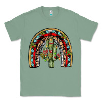 Sage christmas cactus rainbow Classic Tee - JahusDesignShop