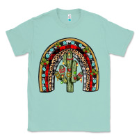 Seafoam christmas cactus rainbow Classic Tee - JahusDesignShop