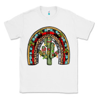 White christmas cactus rainbow Classic Tee - JahusDesignShop
