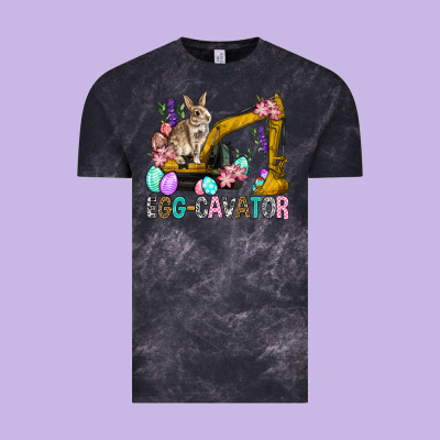 Egg Cavator Easter Vintage Tee Designed By Bundleandbundleshop