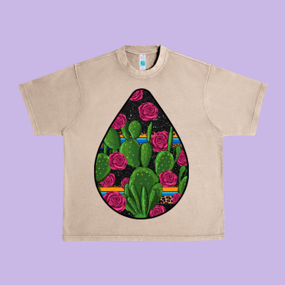 Hispanic Heritage Urban Heavy Tee Designed By Bundleandbundleshop