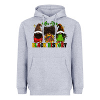Heather Grey We are black history Heavyweight Hoodie - FaDigitalArtStudio