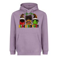 Lavender We are black history Heavyweight Hoodie - FaDigitalArtStudio