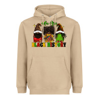 Mushroom We are black history Heavyweight Hoodie - FaDigitalArtStudio
