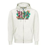 Oatmeal Heather registered nurse Zipper Hoodie - CowGirlArtShop
