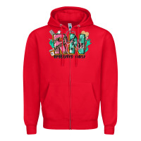 Red registered nurse Zipper Hoodie - CowGirlArtShop