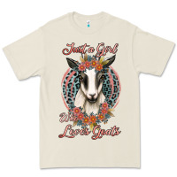 Bone just a girl who loves goats Premium Tee - Jasminsmagicworld