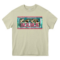 Mossy western mama     license plate Heavy Core Tee - BarkalooDesign