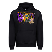 Black boo Urban Hoodie - CowhideDigitalArt
