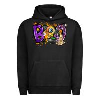 Pigment Black boo Urban Hoodie - CowhideDigitalArt