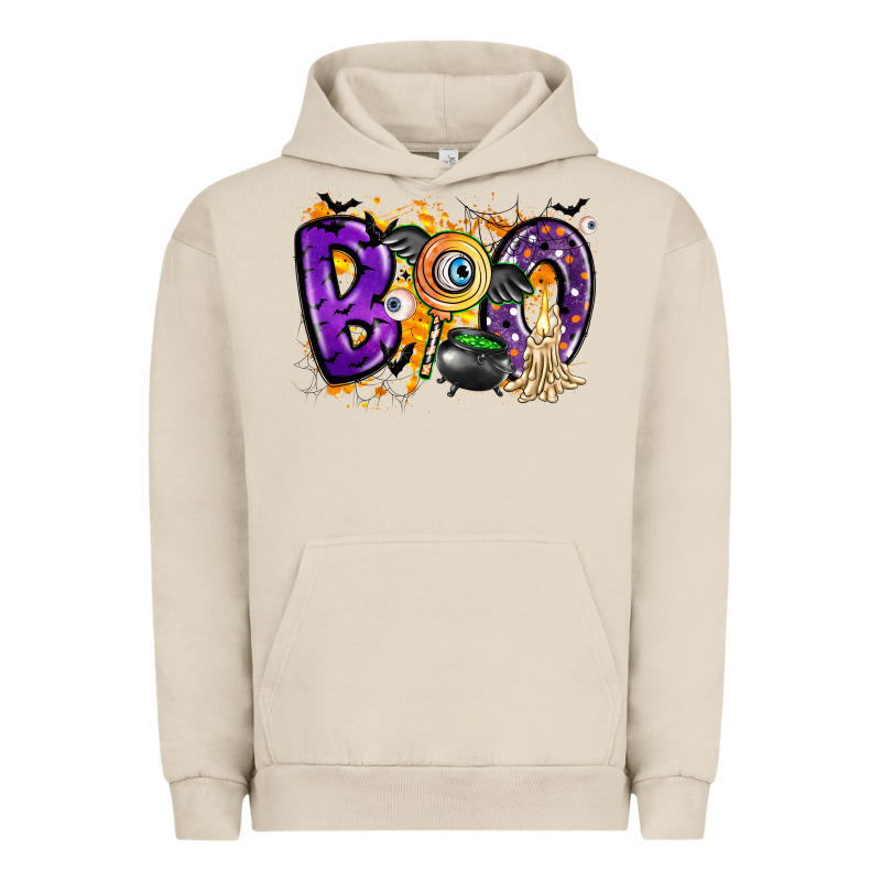 Boo Urban Hoodie by CowhideDigitalArt | Teevron