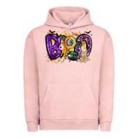 Pigment Salmon boo Urban Hoodie - CowhideDigitalArt