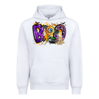 White boo Urban Hoodie - CowhideDigitalArt