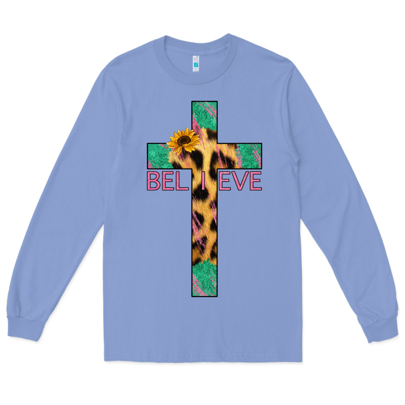Believe Cross Long Sleeve Tee by Bettercallsaul | Teevron