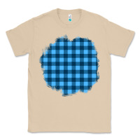 Mushroom Winter Tartan Patch Classic Tee - BundleAndBundleShop