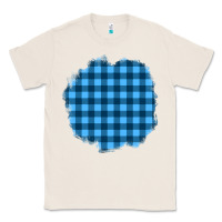 Winter Tartan Patch Classic Tee | Teevron