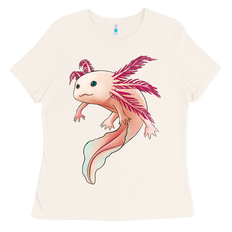 Axolotl Ladies Tee by Jasminsmagicworld | Teevron