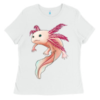 White axolotl Ladies Tee - Jasminsmagicworld