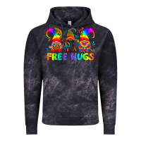 Cloud Black LGBTQ Free Hugs Gnomes Vintage Hoodie - BundleAndBundleShop