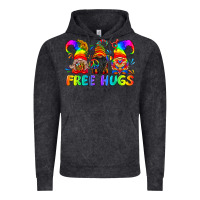 Vintage Black LGBTQ Free Hugs Gnomes Vintage Hoodie - BundleAndBundleShop