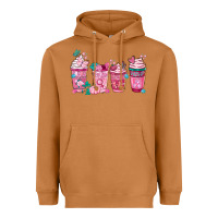 Meerkat Breast Cancer Coffee Cups Heavyweight Hoodie - FaDigitalArtStudio