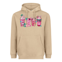 Mushroom Breast Cancer Coffee Cups Heavyweight Hoodie - FaDigitalArtStudio