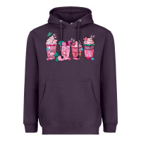 Breast Cancer Coffee Cups Heavyweight Hoodie | Teevron