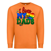Carrot I love my dads Premium Sweatshirt - FaDigitalArtStudio