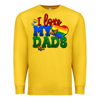 Lemon I love my dads Premium Sweatshirt - FaDigitalArtStudio