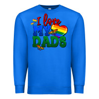 True Royal I love my dads Premium Sweatshirt - FaDigitalArtStudio