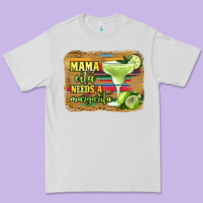 Mama Cita Needs A Margarita Premium Tee Designed By Jasminsmagicworld