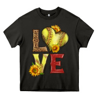 Asphalt western love softball Heavy Core Tee - LillyAllenDesigns
