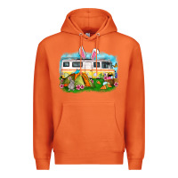 Carrot Easter Day camper Premium Hoodie - OliviaCreatesArt