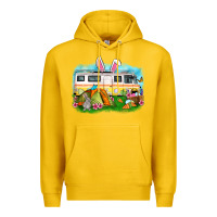 Lemon Easter Day camper Premium Hoodie - OliviaCreatesArt