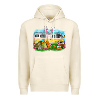 Tofu Easter Day camper Premium Hoodie - OliviaCreatesArt
