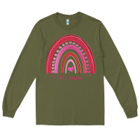 Army Green Valentines Day Rainbow Long Sleeve Tee - Bettercallsaul