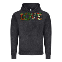 Vintage Black christmas love Vintage Hoodie - RanaPortraitStore