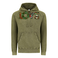Vintage Olive christmas love Vintage Hoodie - RanaPortraitStore