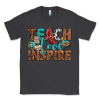 Smoke Teach Love Inspire With Leopard Classic Tee - BundleAndBundleShop