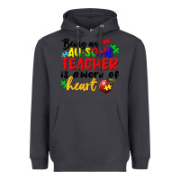 Smoke Being an au some teacher is a work of the heart Heavyweight Hoodie - FaDigitalArtStudio
