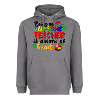 Storm Being an au some teacher is a work of the heart Heavyweight Hoodie - FaDigitalArtStudio