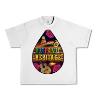 Lunar Rock teardrop Hispanic Heritage Urban Heavy Tee - BundleAndBundleShop