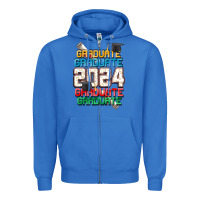 True Royal graduate 2024 Zipper Hoodie - CowGirlArtShop